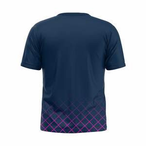 T-shirts en molleton 100% polyester personnalisés pour hommes, vêtements de sport et streetwear, manches courtes, fabricant OEM ODM, logo personnalisé - Product Image 2