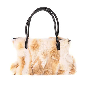 Accessoires de mode, sacs à bandoulière en fourrure personnalisés pour un usage quotidien, fermeture à glissière, deux poignées, sacs à bandoulière en fourrure - Product Image 1