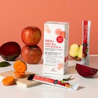 [MARINECOS] Bâtonnets de Collagène en Gelée pour la Beauté Intérieure, Soutien Quotidien de la Peau, Supplément ABC Juice à Faible Poids Moléculaire, 20g X 15 pour Adultes, Boîte