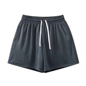 Pantalones Cortos Deportivos de Malla Negra de Alta Calidad, Doble Capa, de Poliéster para Baloncesto - Product Image 3