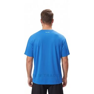 เสื้อยืดกีฬาแขนสั้นผู้ชาย ผ้าโพลีเอสเตอร์ 100% ระบายอากาศได้ดี แห้งเร็ว เหมาะสำหรับออกกำลังกาย ฟิตเนส วิ่ง และสวมใส่ลำลอง  รับผลิตตามแบบ - Product Image 2