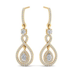 REYES High Quality 925 Sterling <b>Silver</b> Moissanite <b>Dangle</b> Drop <b>Earrings</b> For Women Luxury Rhodium Plated Wedding Gift Fine Jewelry - Product Image 6