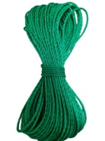 Corde tressée colorée en polypropylène, polyester, nylon pour jardinage, artisanat, usage agricole, ensemble d'outils pour maçonnerie, garantie 3 ans
