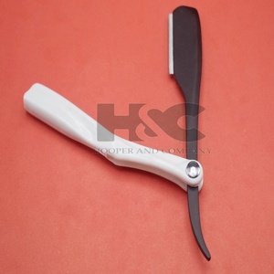 High Quality Barber <b>Razors</b> Accept Private Logo Straight <b>Razor</b> <b>Men's</b> Beard Folding Removal <b>Razor</b> Barber Cut Sustainable mink - Product Image 5