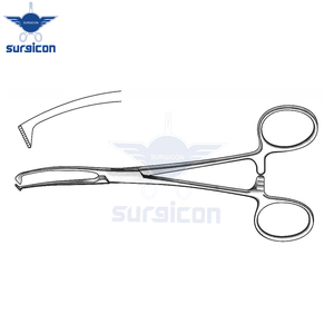 Pinzas Fox de 15.5 cm / 6 Pulgadas para Agarrar Tejidos, Instrumento Quirúrgico de Acero Inoxidable para Manipulación de Tejidos en Cirugía General - Product Image 5