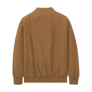 Chaqueta Bomber Unisex de Nuevo Diseño al por Mayor, Chaqueta Informal de Lona con Logotipo Frontal Personalizado para Invierno - Product Image 3