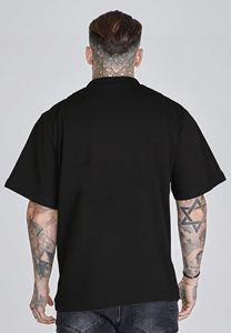 Camiseta Casual de Manga Corta para Hombre, Cuello Redondo, Poliéster/Algodón 200GSM, Estampado por Transferencia Térmica, Holgada, Antiarrugas, de Alta Calidad - Product Image 4