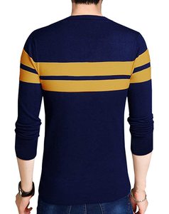 เสื้อยืดคอกลมผู้ชาย เสื้อผ้าลำลอง ขายส่ง ผ้าฝ้ายธรรมดา OEM GSM สำหรับผู้ใหญ่ ระยะเวลาผลิตสั้น  เสื้อยืดรักษ์โลก - Product Image 1
