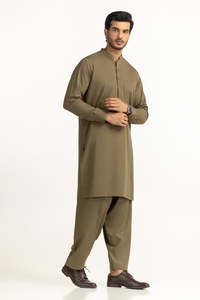 Costume élégant pour homme Salwar Kameez, vêtements indiens et pakistanais, vêtements traditionnels modernes en coton - Product Image 2
