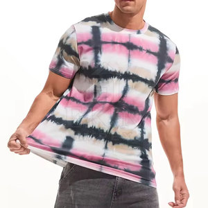Camiseta de sublimación para hombre, estampado de colores brillantes, tela ligera, perfecta para uso casual, actividades al aire libre y estilo veraniego. - Product Image 4