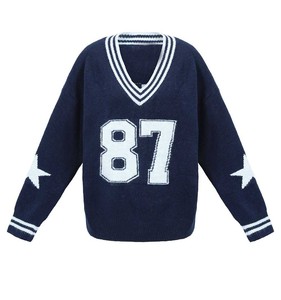 Breathable Soft Cotton Blend O-Neck Cardigan Men’s Preppy Style Button Up Striped Trim Knit Sweater <b>Tops</b> - Product Image 4