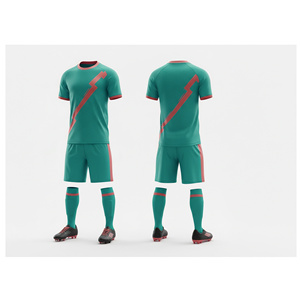 Uniforme de Fútbol Sublimado Completo, Jersey Personalizado para Equipo |   Tallas para Hombres, Mujeres y Jóvenes |   Ropa Deportiva Ligera de Secado Rápido para Entrenamiento - Product Image 5