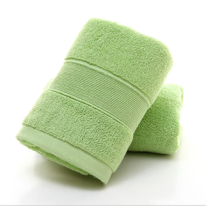 Ensemble de serviettes de bain avec logo personnalisé, grande taille, design tendance 2026, couleur unie - Product Image 5