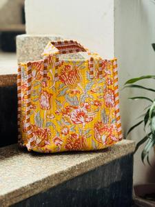 Bohemian Cotton <b>Quilted</b> Fashion Tote Bag with Zipper Closure for Striped <b>Summer</b> Beach Travel Daily Shopping - Product Image 2