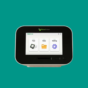 เครื่องวิเคราะห์เคมีลูมิเนสเซนซ์แบบพกพา FREND 2.0 nanoentek สำหรับการตรวจวินิจฉัยโรคด้วยภูมิคุ้มกันแบบ CLIA อุปกรณ์ POCT สำหรับการทดสอบเชิงปริมาณอย่างรวดเร็วสำหรับโรงพยาบาล - Product Image 1