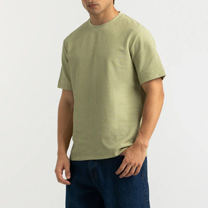 T-shirt pour homme à manches courtes, respirant, séchage rapide, 100% coton, fabrication professionnelle, best-seller - Product Image 4