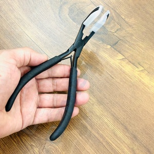 Pinzas Profesionales de Acero Inoxidable para Extensiones de Cabello |   Herramienta Duradera y Reutilizable para Extensiones de Cabello con Punta en I |   Abrazadera de Salón para Aplicaciones Domésticas - Product Image 2