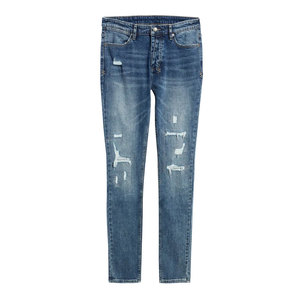 Pantalon en jean pour homme en tissu doux, style moderne, jean tendance pour homme, jean pour homme à porter au quotidien, confort optimal - Product Image 1