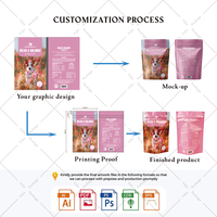 Pochette Doypack Personnalisée en Plastique Vide, Réutilisable, Imprimée par Gravure, Qualité Alimentaire, pour Emballage d'Assaisonnements, Épices, Piment, Curcuma, Poudre de Curry