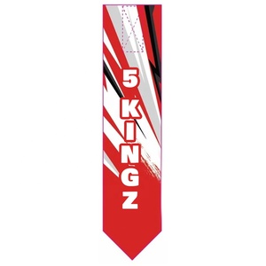 อุปกรณ์กีฬาทีม 5Kingz Sports Rugby League ลายแดง ขาว ดำ ดีไซน์รักษ์โลก น้ำหนักเบา ทนทาน - Product Image 4