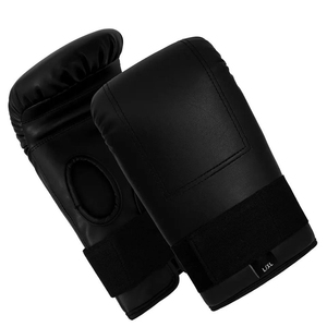 Guantes de entrenamiento MMA, guantes de boxeo de medio dedo para hombres, guantes profesionales de kickboxing, sparring, boxeo, fitness, guantes de PU. - Product Image 5