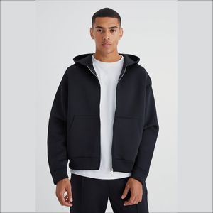 Sweat-shirt à capuche zippé pour homme, en molleton de coton épais, personnalisé, avec impression numérique, service OEM de marque privée - Product Image 5