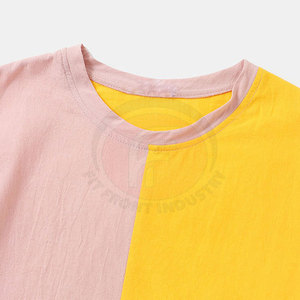 Camiseta Clásica de Manga Corta para Hombre, 100% Algodón, Cuello Redondo, Acabado Lavado, Textura Suave, Transpirable, Cómoda, Estilo Simple, Color Sólido - Product Image 3