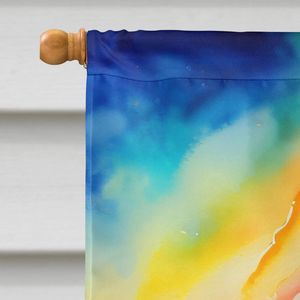 ธงประดับบ้านลายดอกแดฟโฟดิลแขนขนาดใหญ่สำหรับแขวนผนังงานศิลป์ทำจากโพลีเอสเตอร์หลากสี - Product Image 3