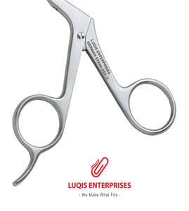 Tijeras Endoscópicas para Frente Daniel, Hoja Curva y Recta de 15 cm, Acero Inoxidable, Instrumento Quirúrgico Facial para Endoscopia - Product Image 3