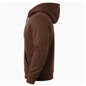 Sudadera con capucha extragrande 100% algodón con cremallera, de alta calidad, al por mayor, de lujo, pesada y bordada - Product Image 2