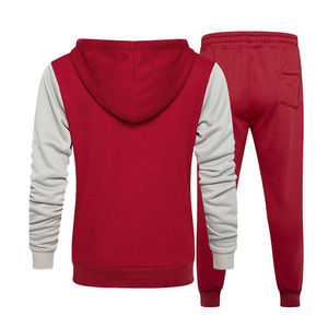 Conjuntos Deportivos Personalizados al por Mayor, Unisex, de Primera Calidad, 100% Algodón, Estilo Urbano, con Cremallera Completa - Product Image 2