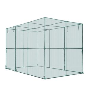 Rete da Giardino per Protezione Piante 9.5 X 6.36 X 6.36 Ft, Tenda con Porta con Cerniera, Resistente al Vento, Facile da Installare, per Esterni - Product Image 4