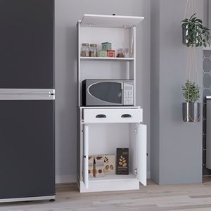 Apex cucina dispensa con cassetto due armadi a microonde Stand armadi da cucina funzionale - Product Image 4