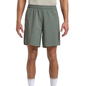 Pantalones Cortos de Lona de Alta Calidad para Hombre, Pantalones Cortos Deportivos de Playa Simples de Color Sólido, de Cintura Media, Transpirables, de Secado Rápido, Casuales y Holgados para Verano - Product Image 1