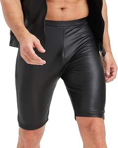 Pantalones Cortos de Cuero Vacuno de Calidad para Hombre, Pantalones Cortos de Cuero al por Mayor, Pantalones Cortos de Cuero Cómodos para Hombre, Venta en Línea de Pantalones Cortos de Cuero para Hombre - Product Image 1