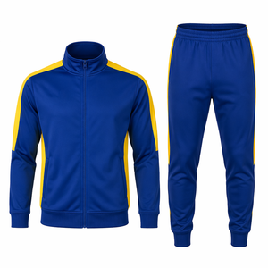 Conjunto Deportivo Personalizado Extra Grande para Hombre, de Algodón y Felpa, Estilo Informal, de 2 Piezas, Sin Marca - Product Image 4