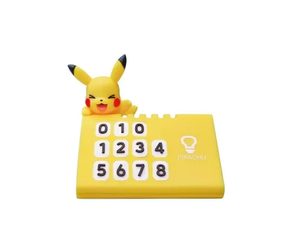 Plaque de numéro de stationnement antidérapante pour tableau de bord Pokemon Pikachu, accessoire de véhicule dessin animé, vente en gros - Product Image 1