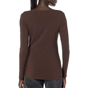 Camiseta de manga larga para mujer, camiseta de manga larga completa para mujer, camiseta de manga larga, ropa informal para mujer - Product Image 3