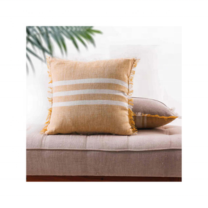 Elegante rosa púrpura 100% algodón bordado hecho a mano suave llegada 18x18 pulgadas perfecto para decoración del hogar y cojín Dropshipping - Product Image 5