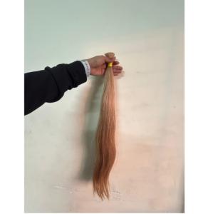 Extensiones de Cabello Remy Indio de Calidad de Exportación a Granel, Doble Trama a Máquina para Fácil Costura e Instalación - Precio - Product Image 2
