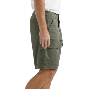 Short de sport respirant pour homme, personnalisé avec logo sublimé, en maille verte, entrejambe imprimé de 5,5 pouces, style urbain, doux, double couche, épais - Product Image 6
