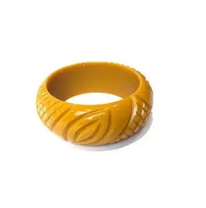 Nouveaux Bracelets Joncs Géométriques en Acrylique de Haute Qualité Rouge avec Points Noirs Tendance Élégants Bijoux de Créateur Unisexe pour Mariage Femme - Product Image 4