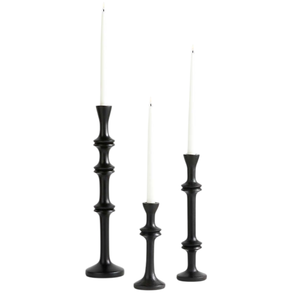 Wholesale Candle Stand For Home Decor Black Finished Premium Quality Candle Holder Casted Aluminium Customized Handmade - Product Image 5