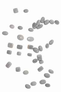 Ópalo gris natural, corte ovalado, cabujón suelto, piedra preciosa de Rajastán, pulido para la fabricación de joyas - Product Image 2