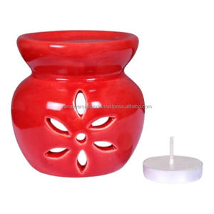 เตาน้ำมันหอมระเหยเทียนหอมระเหยพร้อมเครื่องกระจายกลิ่นหอมน้ำมันหอมระเหยและเทียนสี่ดวง - Product Image 3