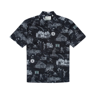 เสื้อเชิ้ตพิมพ์ลายพรีเมียมสำหรับผู้ชาย ผ้าเนื้อนุ่ม ดีไซน์ทันสมัย สวมใส่สบาย ติดกระดุม แฟชั่นลำลอง - Product Image 1