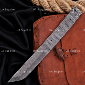 UA Supplies รับผลิตมีด Tanto สำหรับล่าสัตว์ EDC แบบพกพา น้ำหนักเบา ทำจากเหล็กดามัสกัส  รับผลิตตามแบบ OEM - Product Image 3