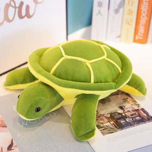 Cute Green <b>Turtle</b> Plush Pillow 31cm-50cm Soft Stuffed <b>Toy</b> for Kids Unisex Decorative Cushion - Product Image 3