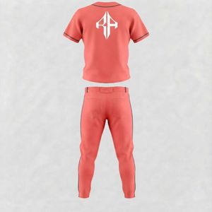 Nuevo Conjunto de Béisbol para Hombre de Alta Calidad, Material 100% Poliéster, Cuello en V, Impresión por Sublimación de RIVIAN ATLANTIC - Product Image 2