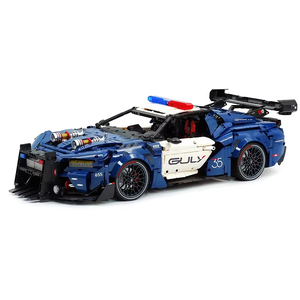 Guli 10655 Superauto Coche de Policía, Bloques de Construcción, Juguete de Plástico Hecho en China para Adolescentes, 3975 Piezas, Funciona con Batería, Estático y Dinámico - Product Image 2